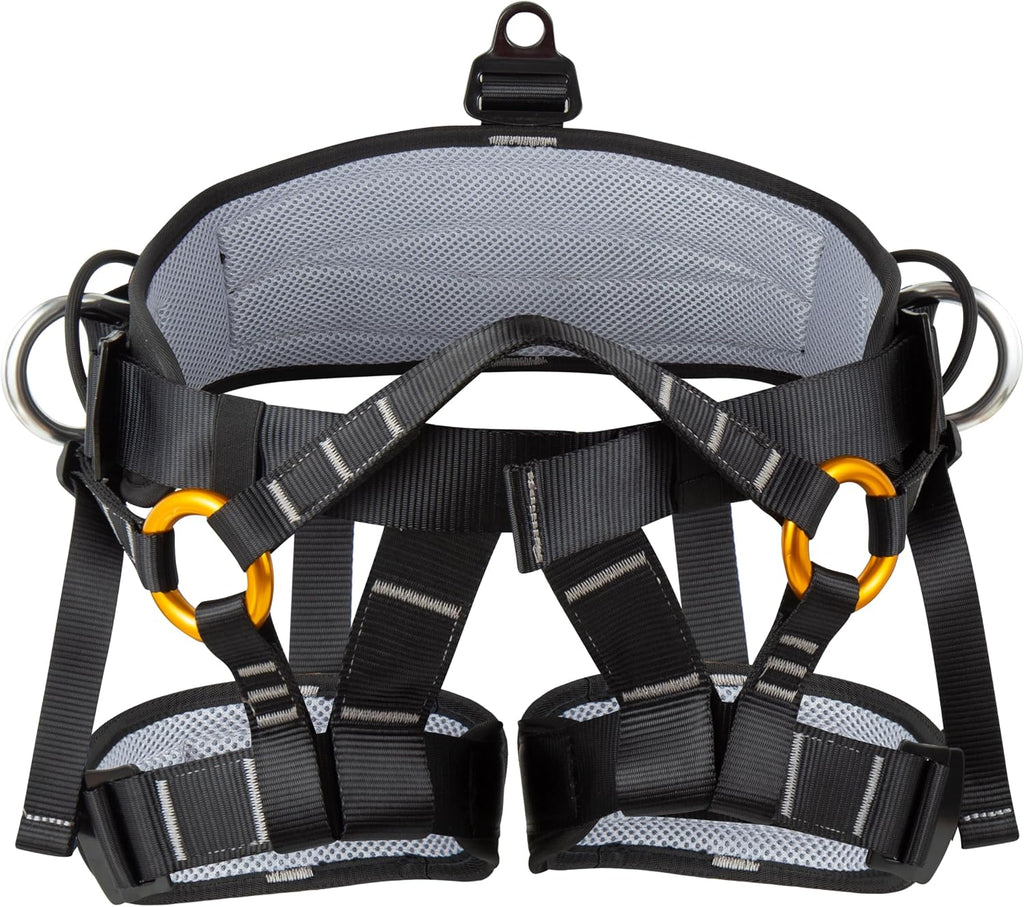 15-227 High Strength Fall Protection Safety Harness, Half Body Arborist Climbing Harness with Heavy-Duty D-Rings