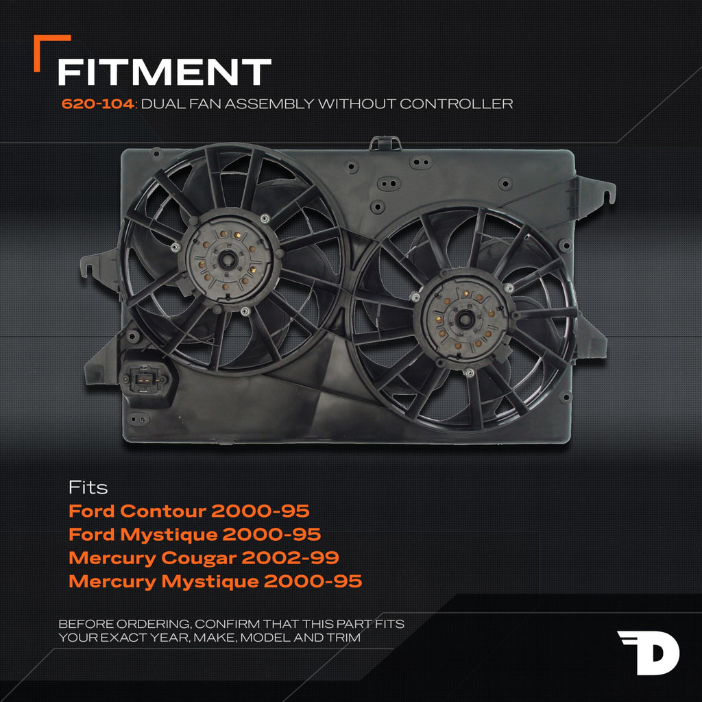 Dorman 620-104 Engine Cooling Fan Assembly