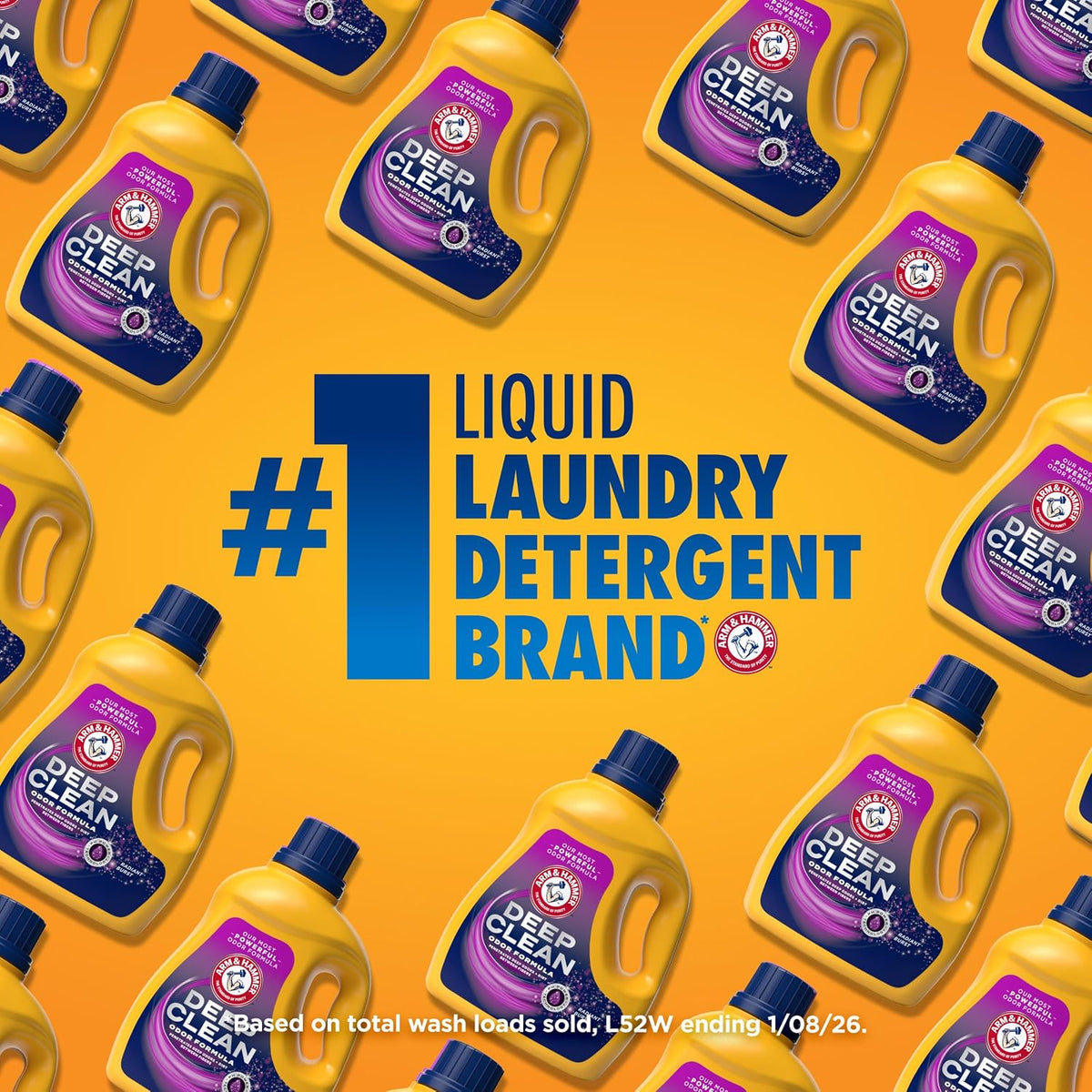 Deep Clean Odor Formula Liquid Laundry Detergent