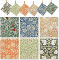 Vintage Floral Swedish Kitchen Dishcloth Dish Towel, 6 Pcs