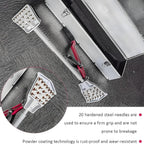 Carpet Stretcher Knee Kicker, Knee-Less Installation Tool with Rubber Handle, Provides a Firm Grip, It Can Also Be
