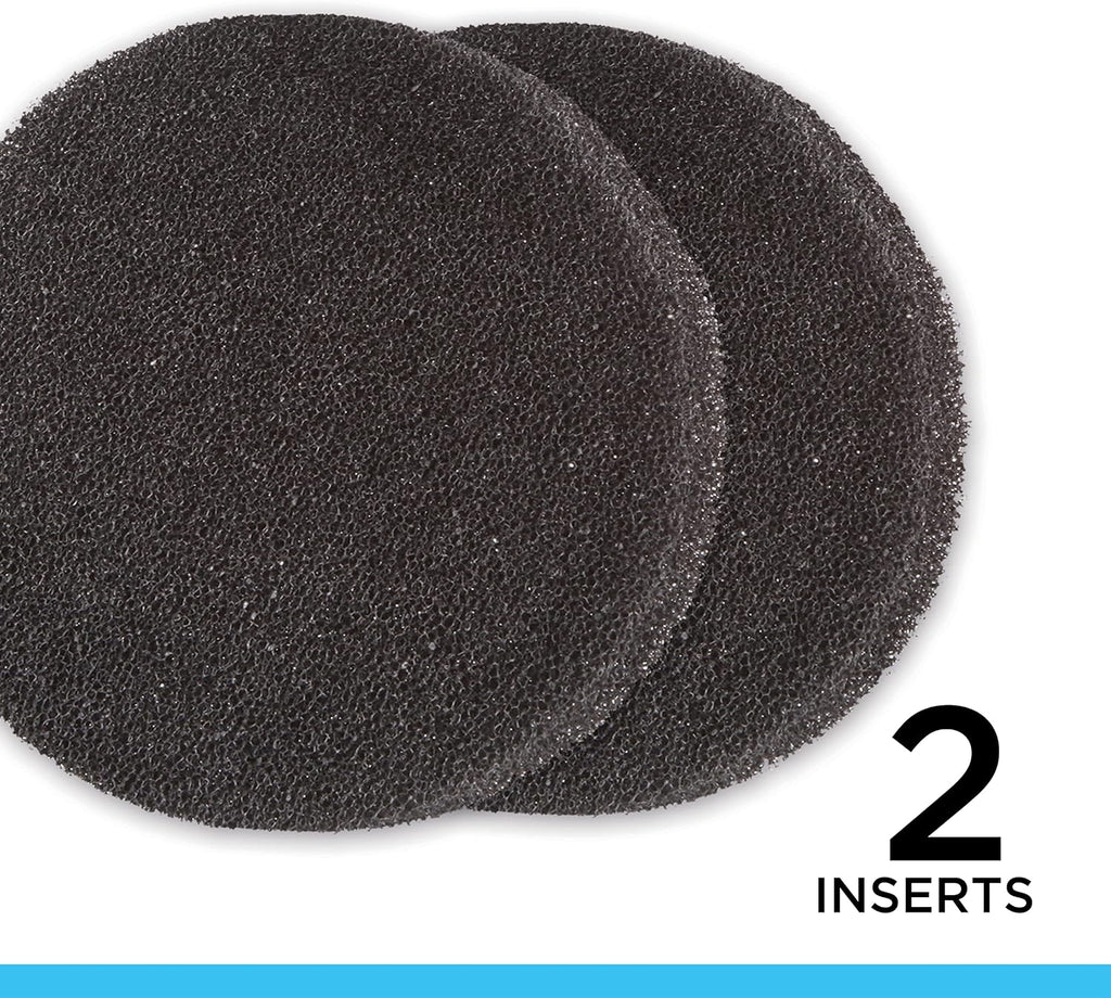 FX Carbon Foam, Replacement Aquarium Filter Media, 2-Pack, White