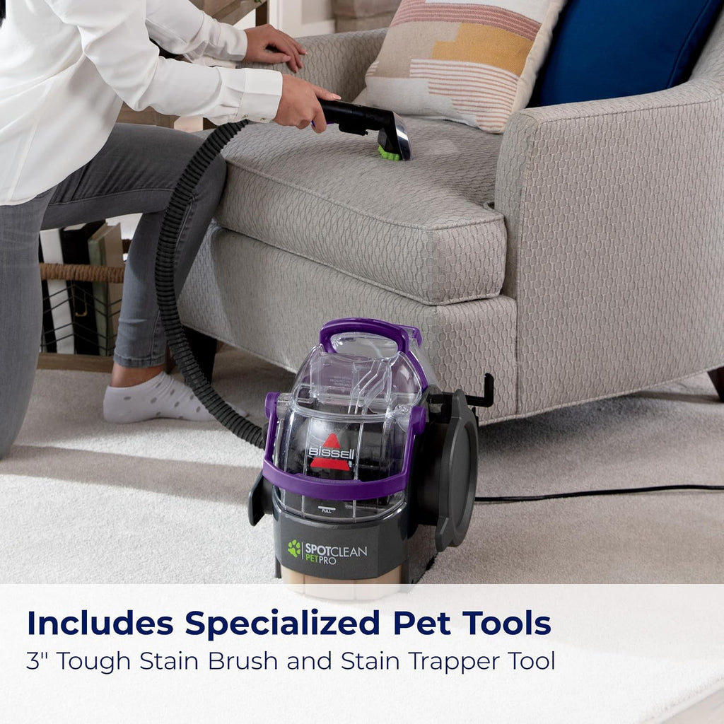 SpotClean Pet Pro Portable Carpet Cleaner, 2458