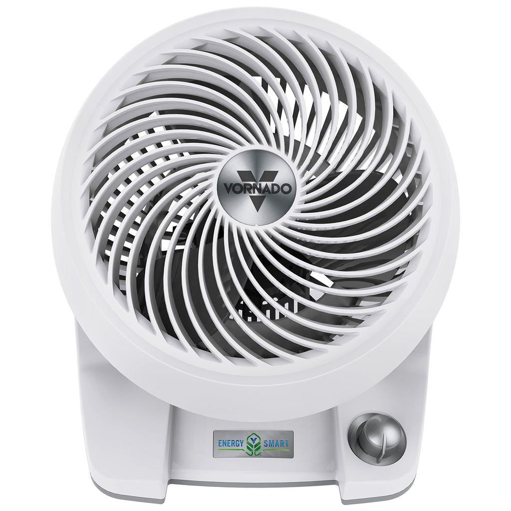 533DC Energy Smart Small Air Circulator Fan with Variable Speed Control, White