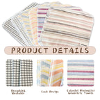 Reusable Paper Towels 30 Pack Cotton Flannel Washable Cloth Roll