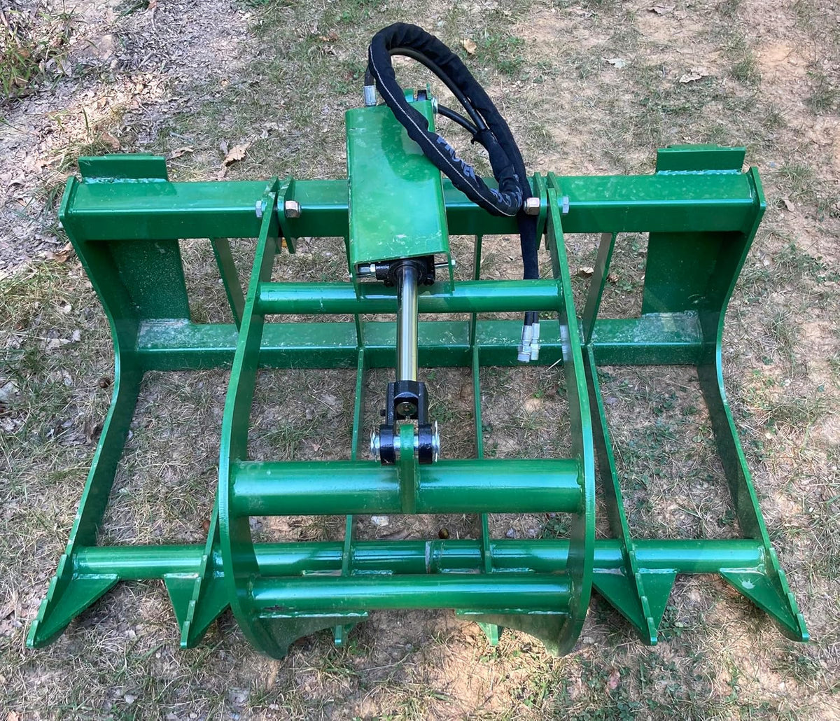 HD 48" Root Grapple for John Deere Tractor-48"Brush Grapple | John Deere Hook & Pin Mount Material Handling Attachment