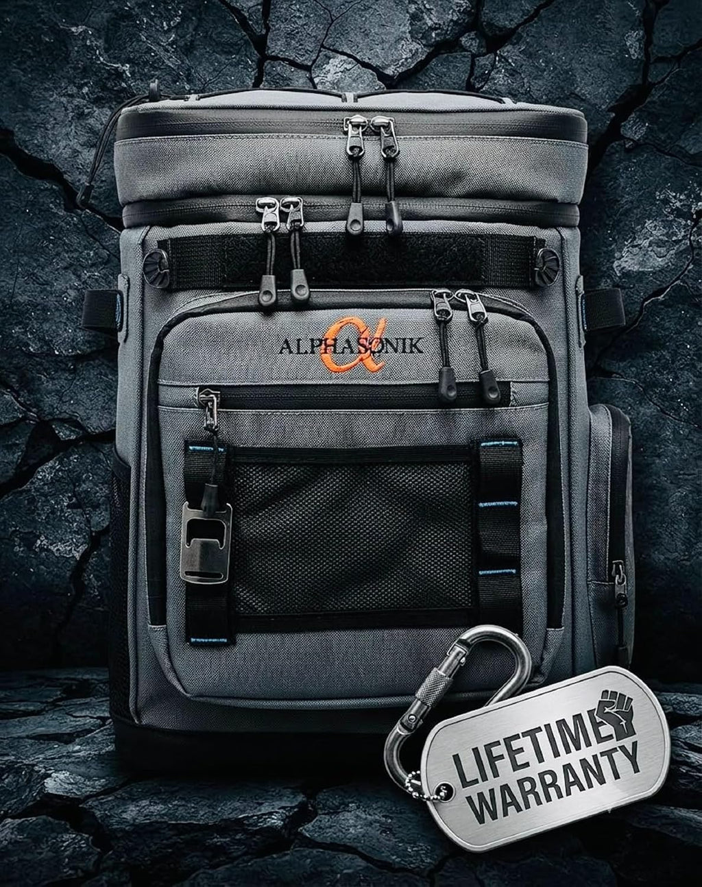 Cooler Backpack 48 Cans Insulated Backpack Cooler for Men & Women, 2 Leak Proof Compartments Coolers Bag for Beach