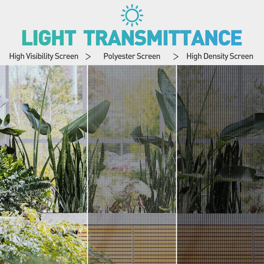 Window Screen Mesh,135Mesh Dust and Pollen Filtration Screen Roll