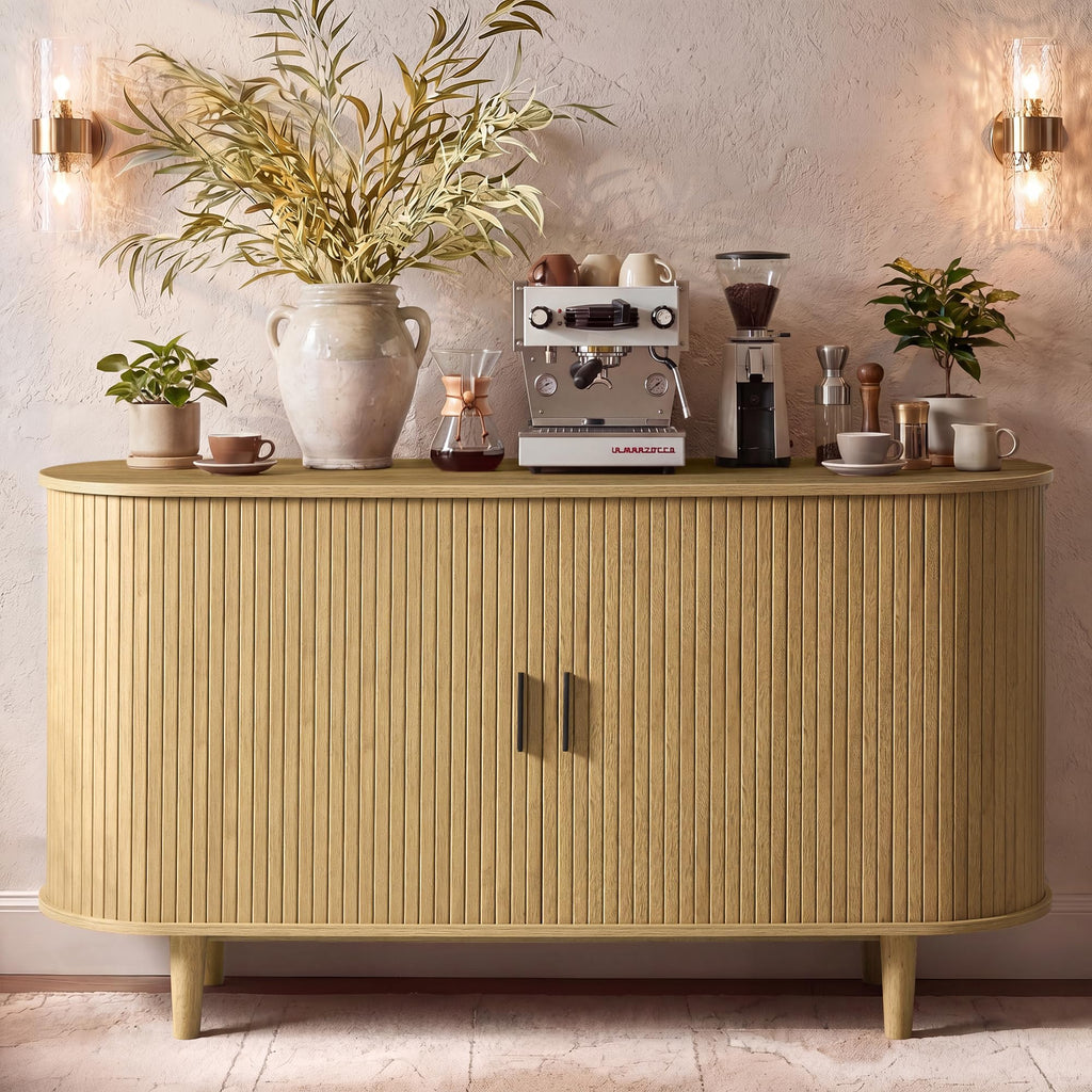 Storage Cabinet, Sideboard with Adjustable Shelves