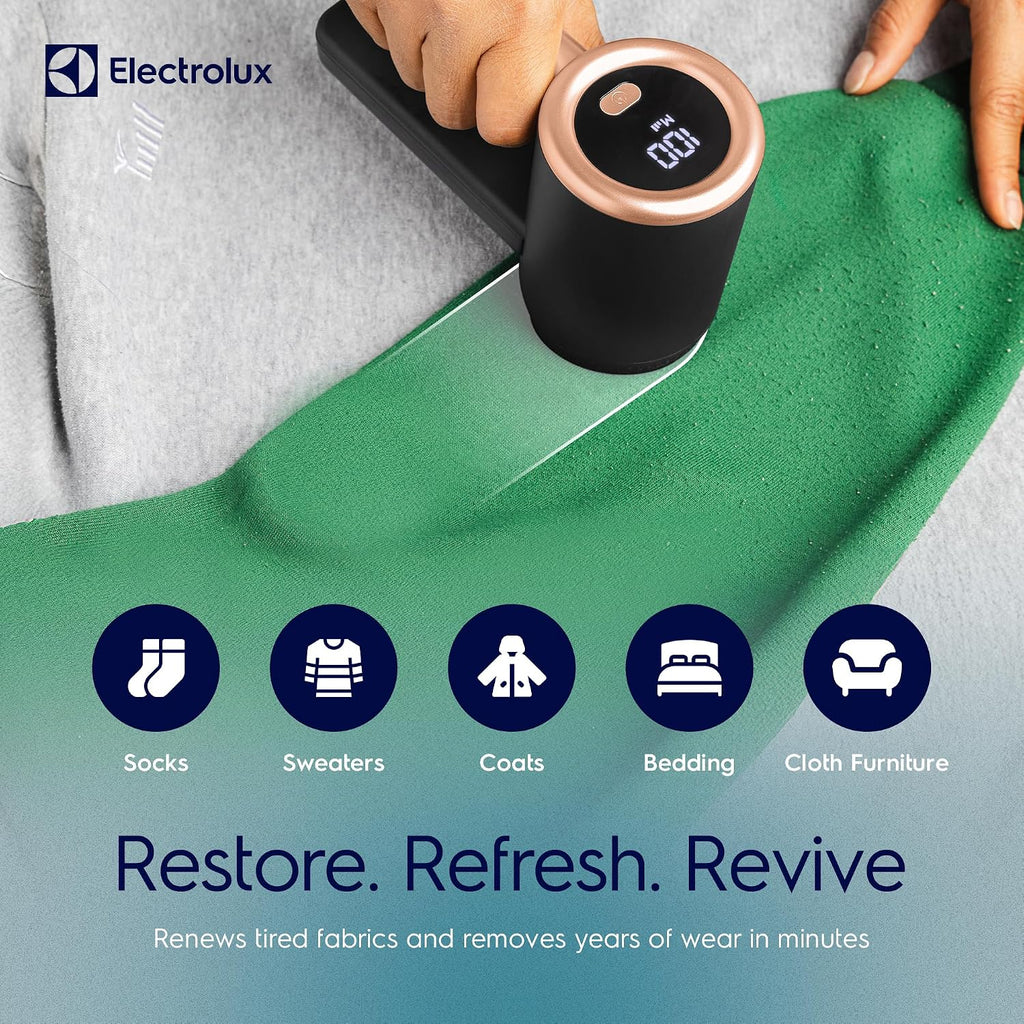 Rechargeable Fabric Shaver | 3-Speed Lint Remover for Clothes & Furniture | Eliminates Fuzz & Pilling | Electric Lint