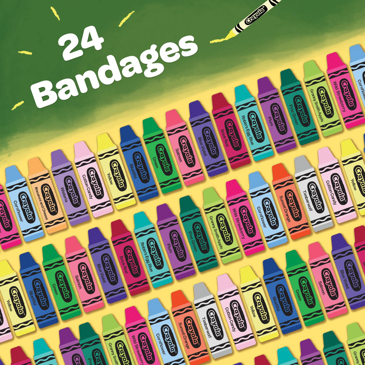Crayola First Aid Kit, Everyday Essentials, 30 Pieces