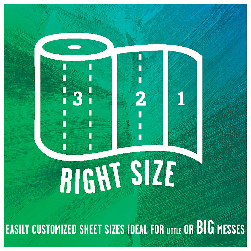 100% Recycled Paper Towels, 2 Ply, 140 Sheets, 6 Rolls