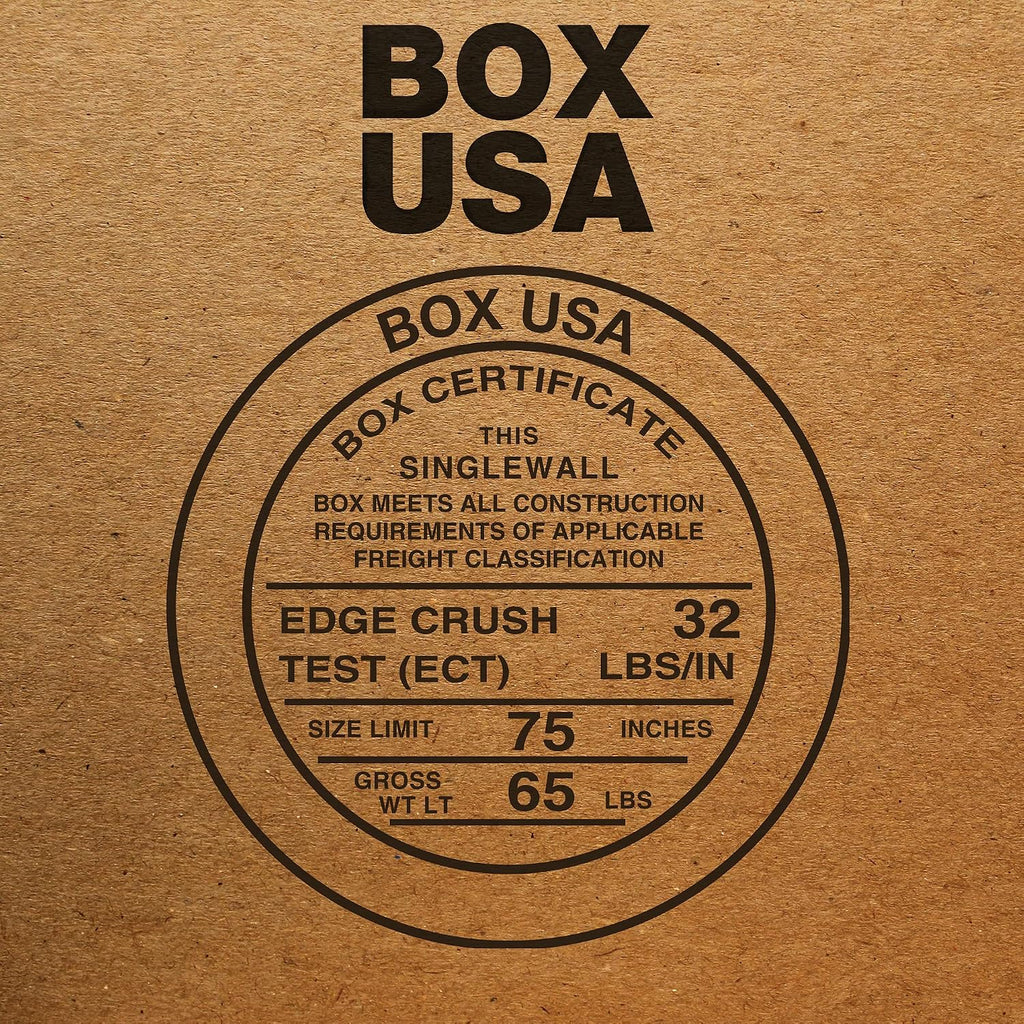Shipping Boxes 14L x 10W x 5H 25-Pack Flat Corrugated Cardboard Box for Packing, Moving and Storage