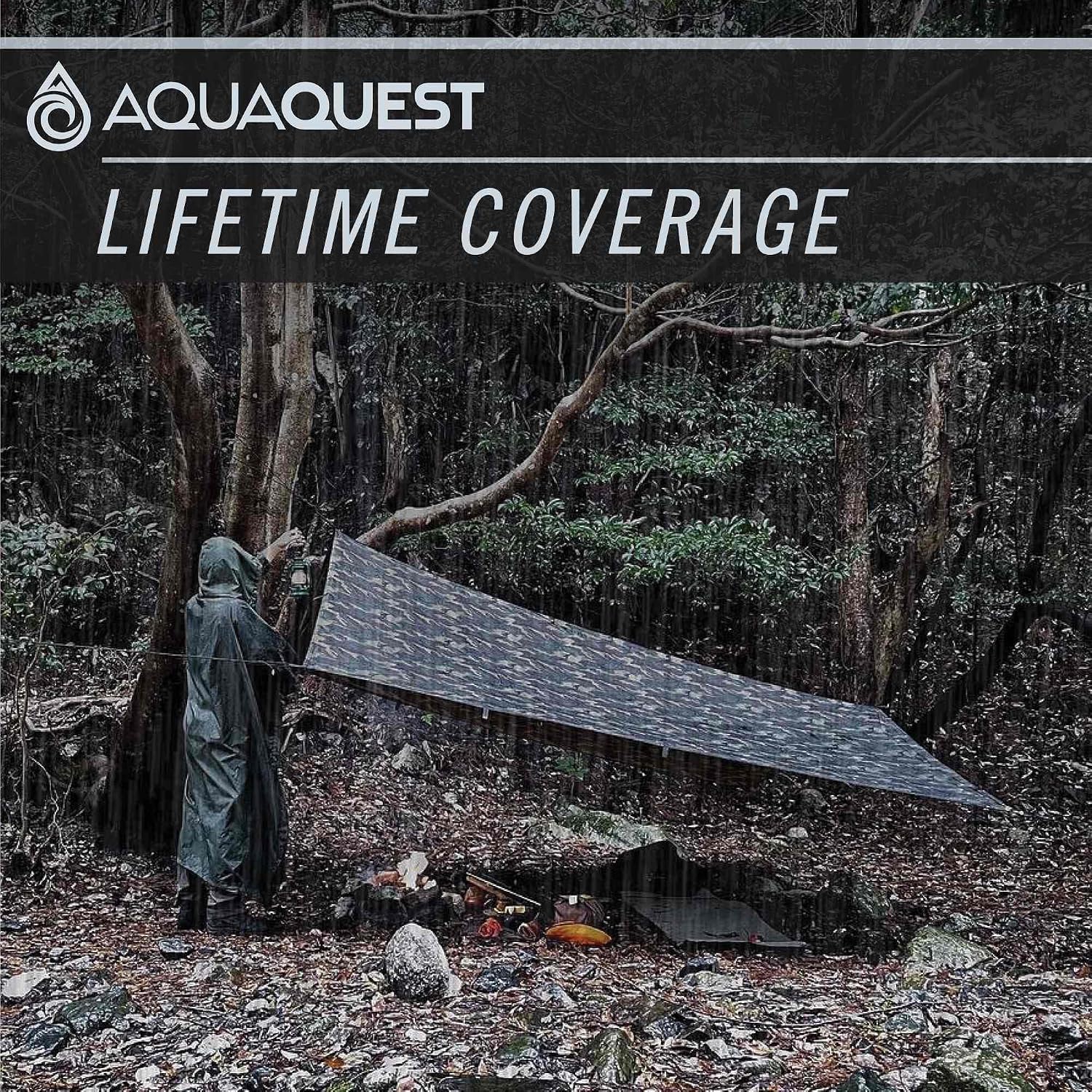 Safari Tarp – Lightweight Waterproof (5,000mm) Seam-Taped Ripstop Rain Fly for Backpacking, Thru-Hiking & Hammock