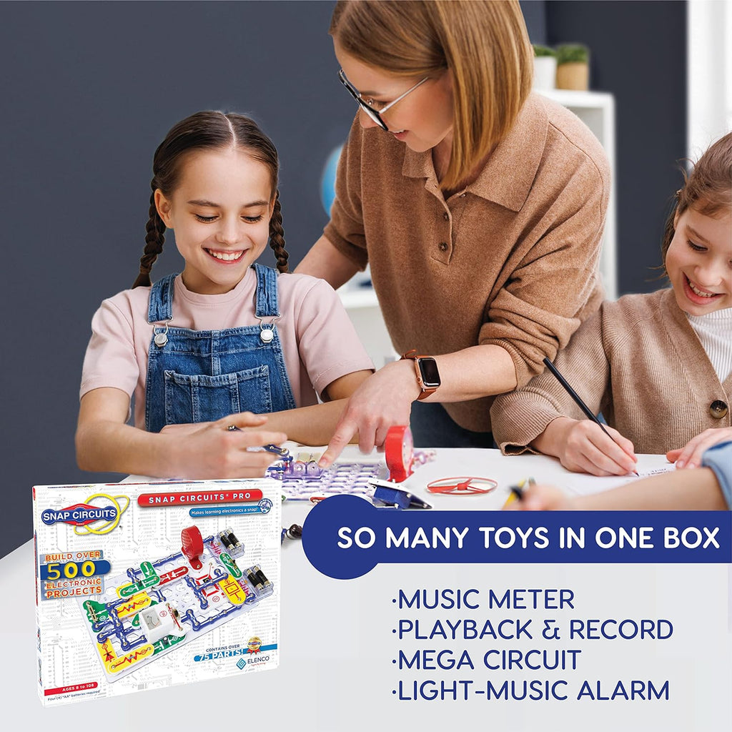 Elenco Snap Circuits Pro 500 in 1 Electronics Exploration Kit