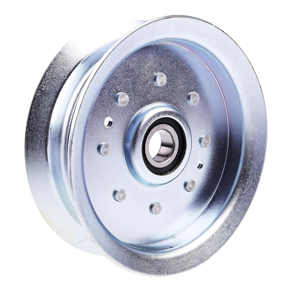 JEENDA Idler Pulley GY22082 GY20629 Compatible with John Deere D100, D120, D140, E110, E130, E180, X105, X125 Tractors Flat Idler Sheave GY20110, 756-05034a, 756-05034