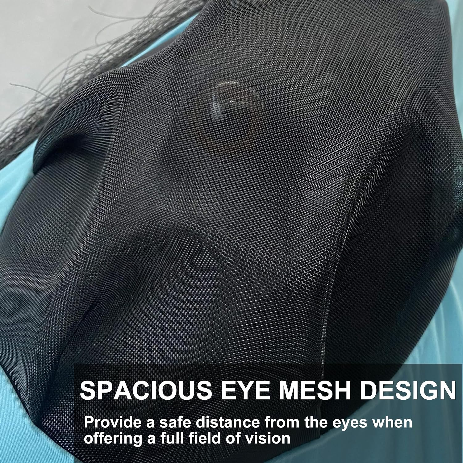 Elastic Fly Mask for Horse with Ear, Equine Fly Mask UV Protection