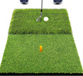 Foldable Heavy-Duty Golf Hitting Mat with 10mm EVA Backing for Indoor/Outdoor Swing & Chipping, Golf Accessories &