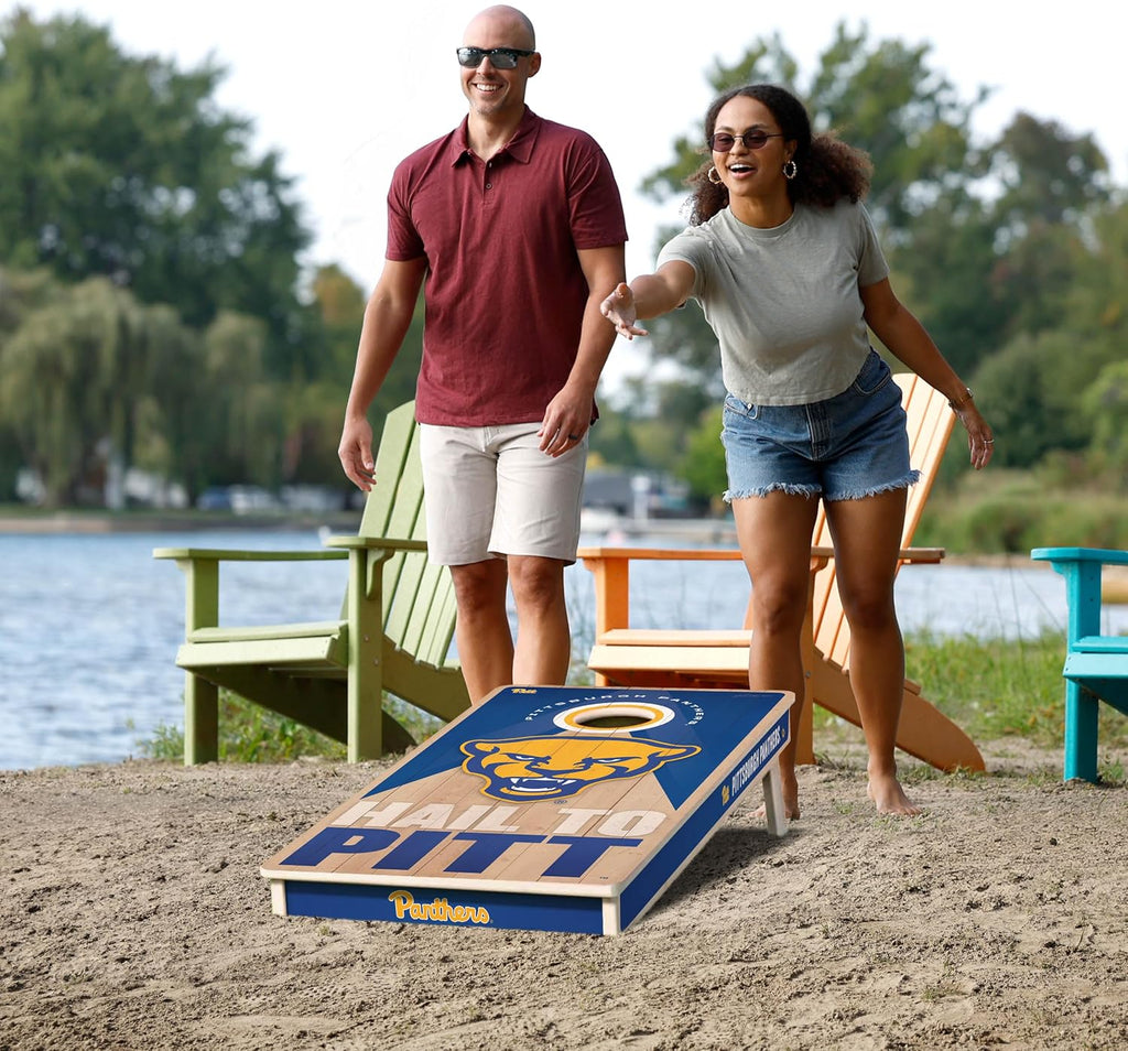 NCAA 2' x 4' Slogan Series Professional Wood Cornhole Game