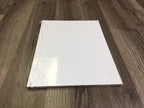 White Chipboard Sheets. STUDIO 12 Brand. (8.5" x 11") .022” Thickness. (12 Sheets)