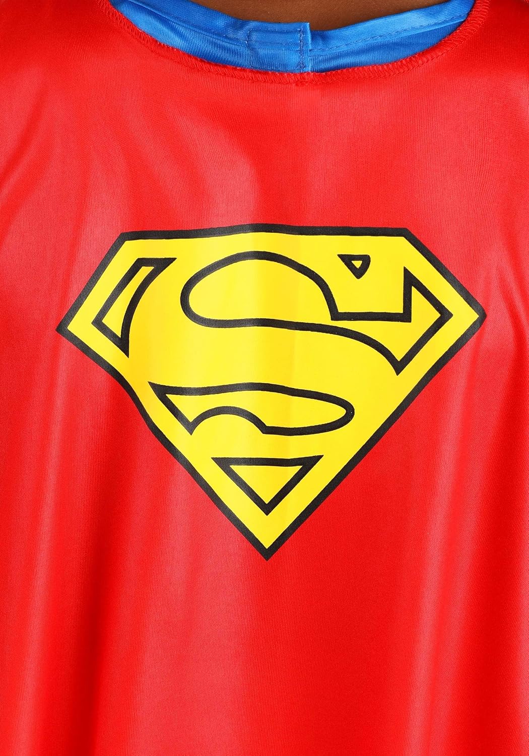 Kid's Classic Superman Costume for Boy's - Child DC Comic Superhero Suit with Cape, Briefs, Belt, & Boot Covers