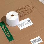 4" X 4” Direct Thermal Labels (1400 Count, 4 Rolls) Perforated