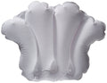 Inflatable Bath Pillow - Terry Cloth (White)