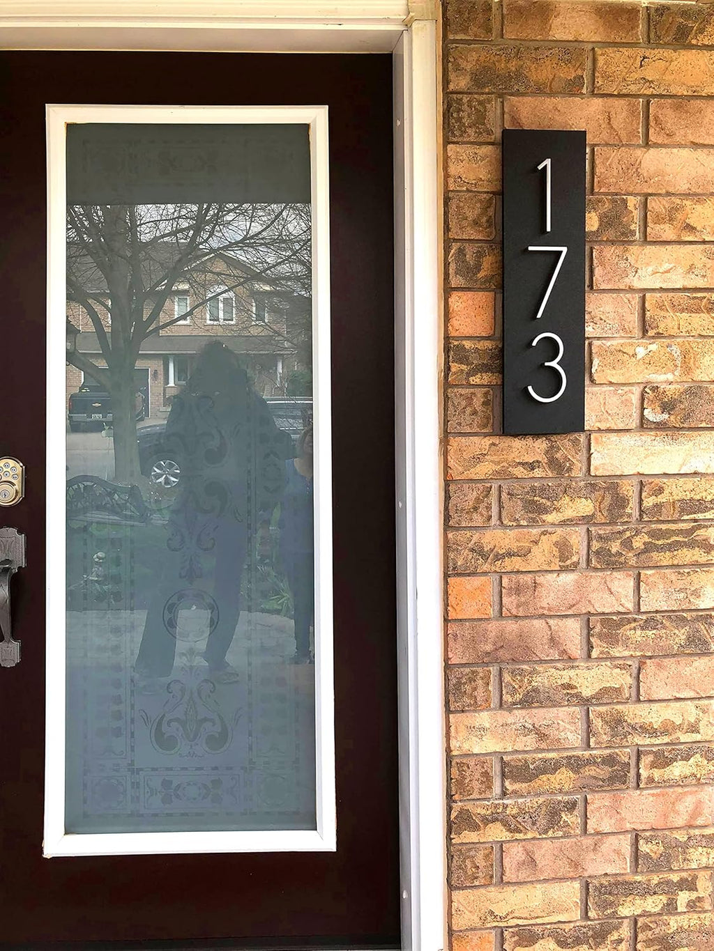 House Numbers | Address number in Vertical and Horizontal mode | Address plaques for outside | Personalized gift |