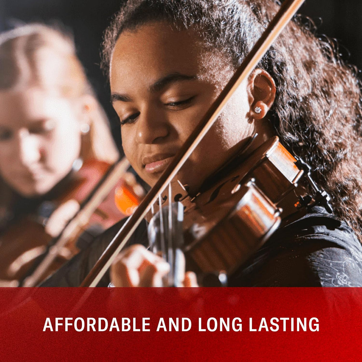 Prelude Violin String Set, 4/4 Scale, Medium Tension