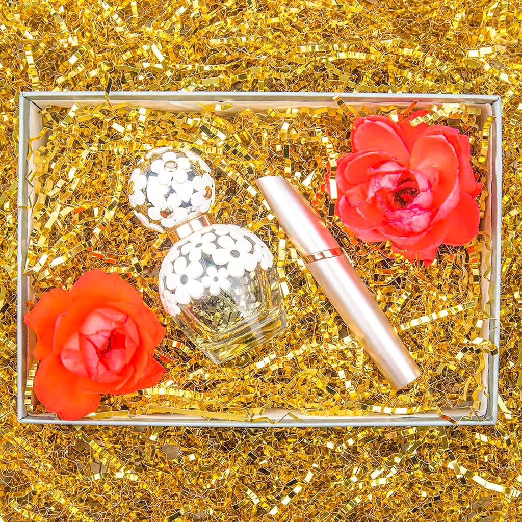 150g Shredded Paper Filler Crinkle Cut Paper Grass For Gift Boxes, Easter Baskets, Gift Wrapping & Basket Filling Gold