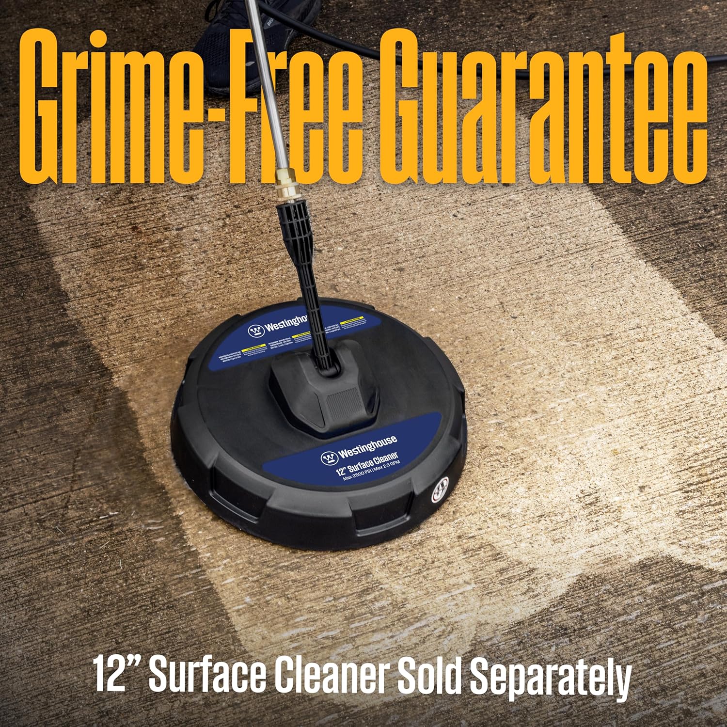 ePX3100 Electric Pressure Washer, 2300 Max PSI 1.76 Max GPM with Anti-Tipping Technology, Onboard Soap Tank