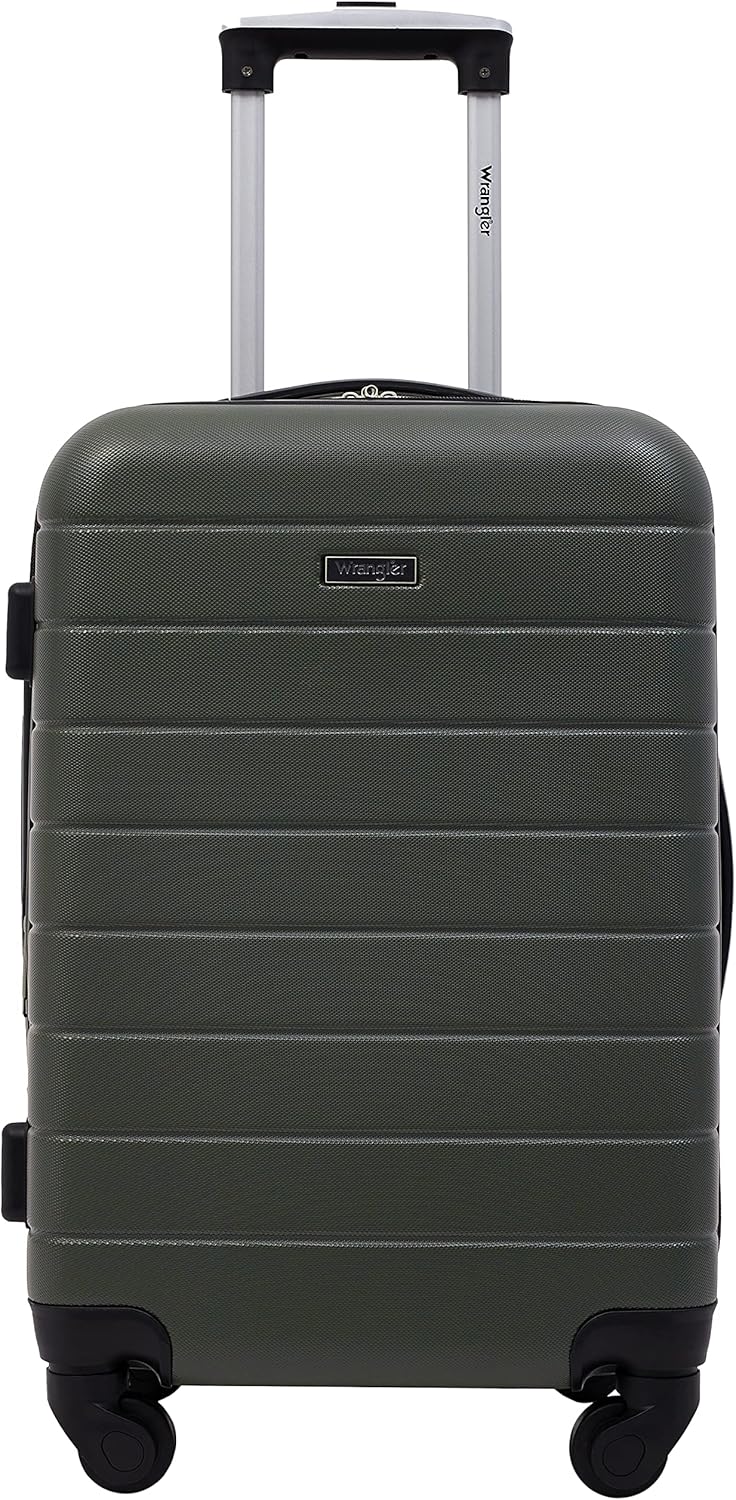Smart Spinner Hardside Luggage, 2 Piece Set, Deep Depths