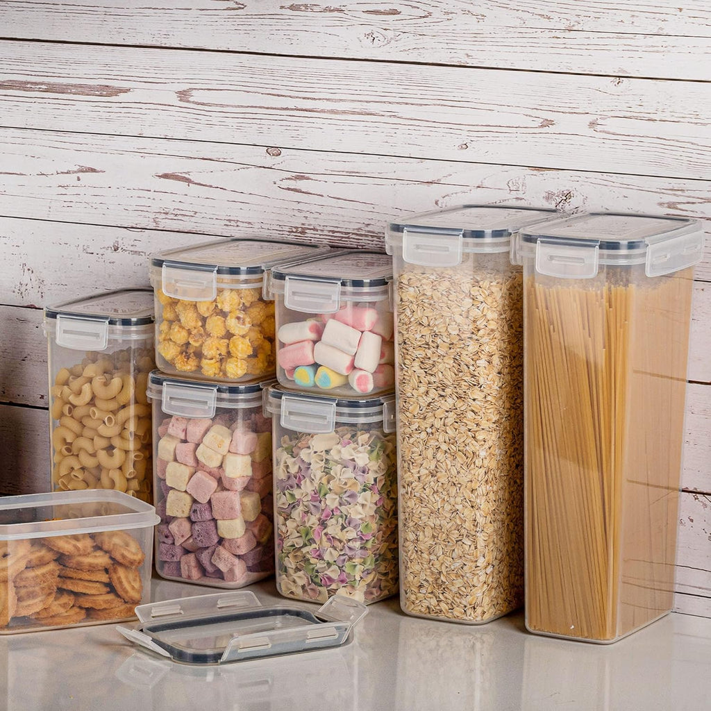 32pcs Airtight Food Storage Containers Set, BPA Free Plastic Kitchen and Pantry Organization Canisters with Lids for