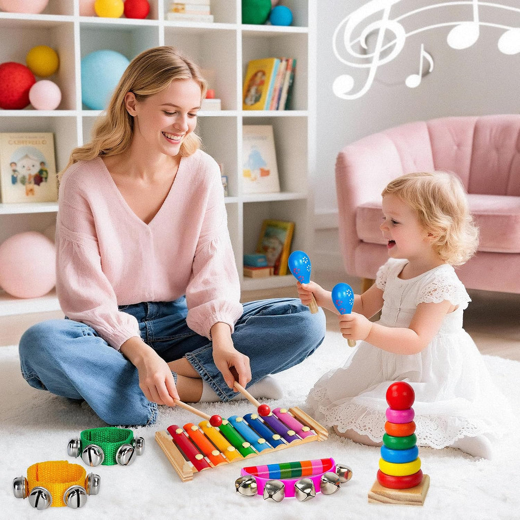 Kids Musical Instruments for Toddlers,Baby Musical Toys for Toddlers,Preschool Educational Kids Gifts,Christmas