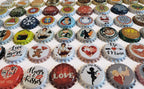 500 Homebrew Beer Bottle Caps for crafts Twist or Pry Off