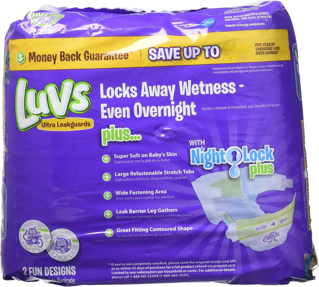 with Ultra Leakguards, Size 4 Diapers, 29 ea