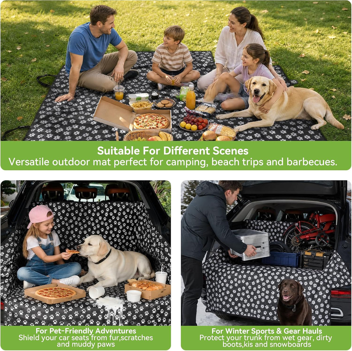 SUV Trunk Cargo Liner for Dogs
