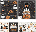 Halloween Swedish Dishcloths for Kitchen 6 Pack