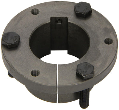 TB Woods Type SF SFM55MM Sure-Grip Bushing, Metric, 55 mm Bore, 79.4 mm OD, 50.8 mm Length, 1243 lbs/in Torque, Standard Design, Standard Keyway