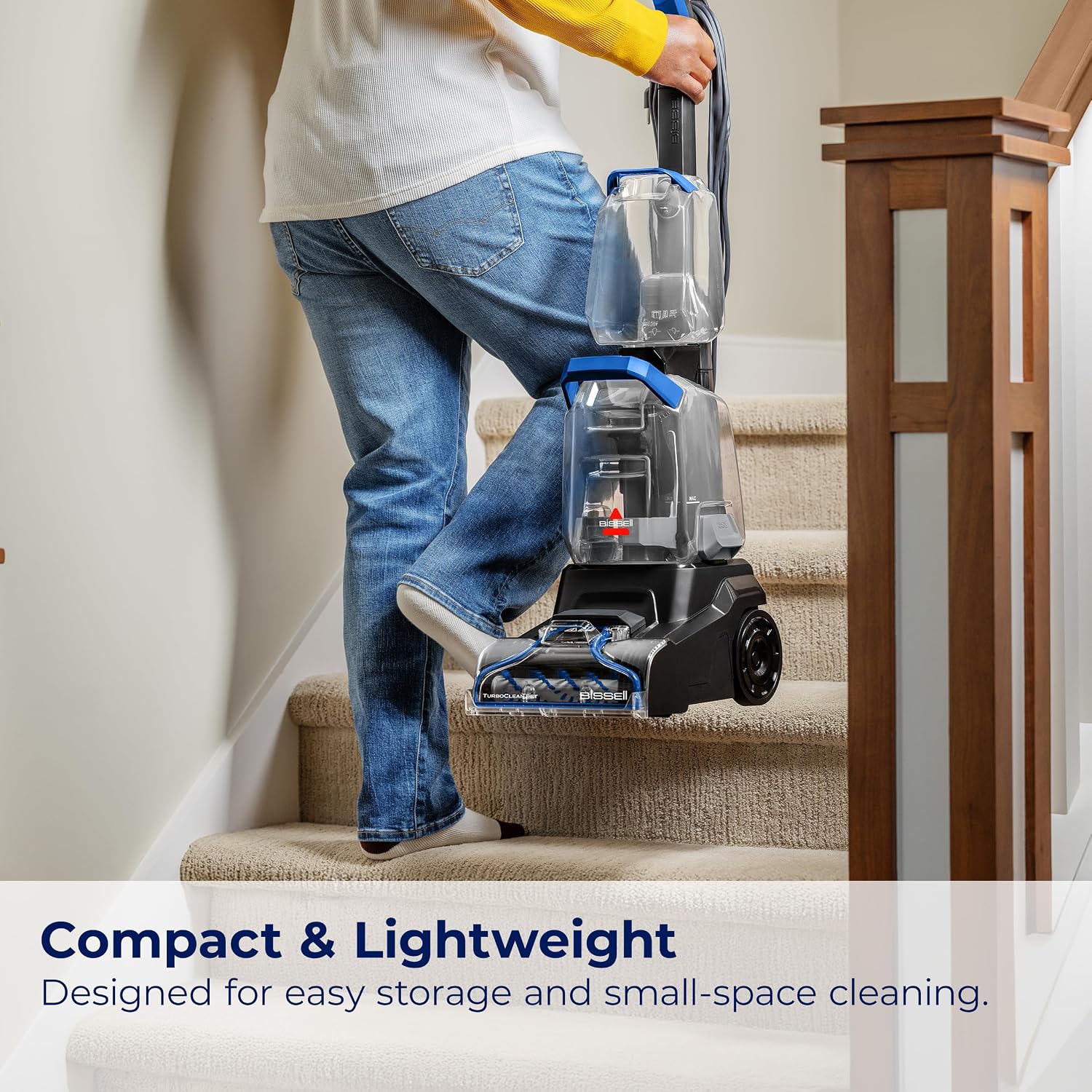 TurboClean PET, Upright Carpet & Upholstery Cleaner, 3948 | TurboClean technology for powerful pet hair and stain