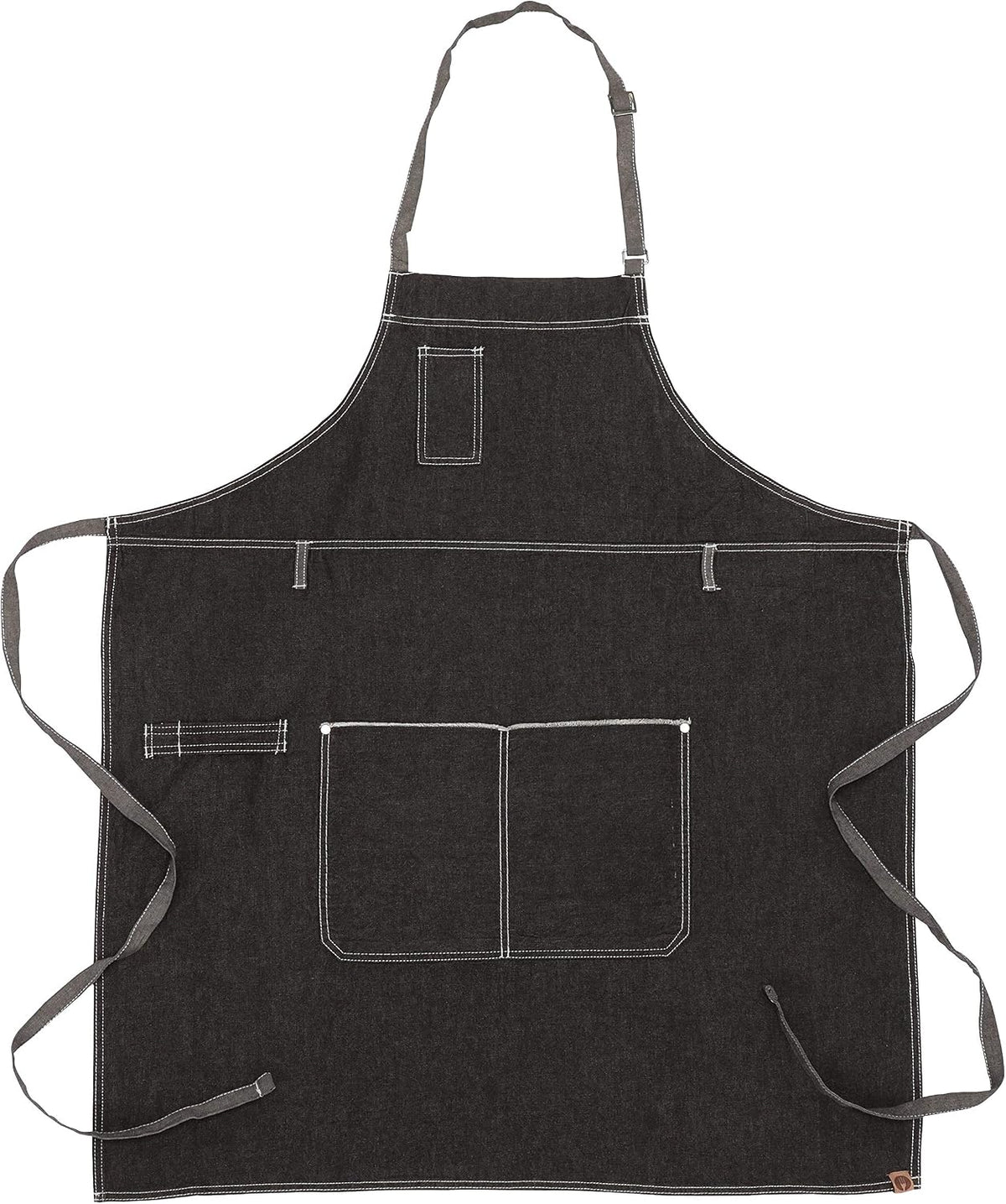 Bronx Bib Apron with Scoop Neck