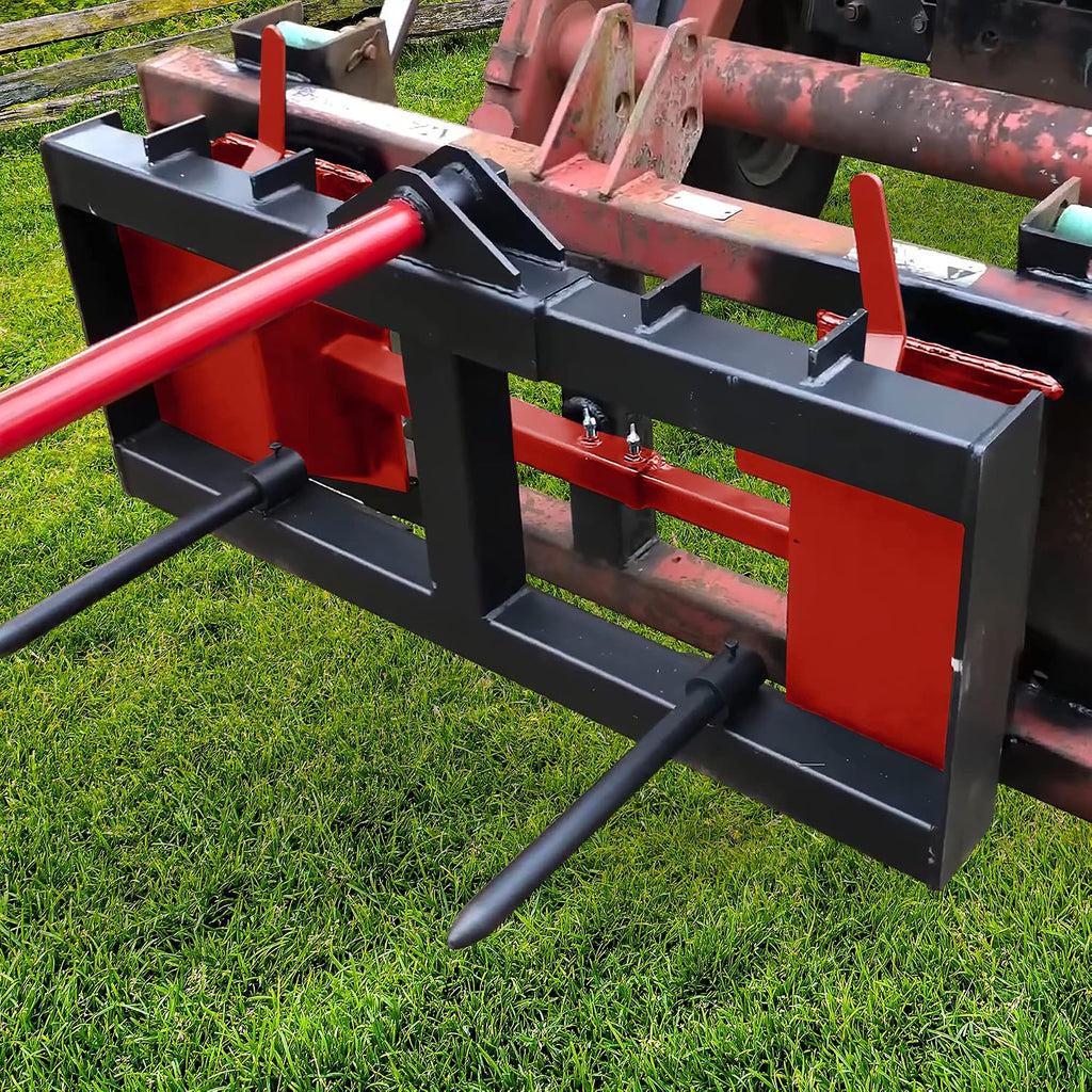 Skid Steer Quick Attach Adapter Universal Attachment Plate Quick Tach Conversion Adapter Mount Compatible for Kubota