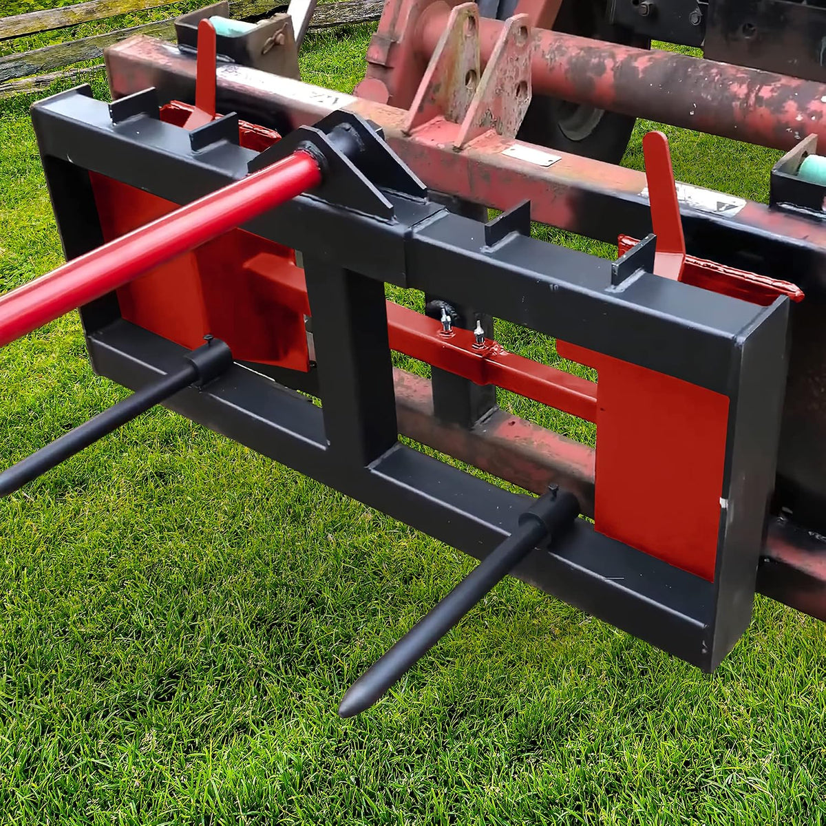 Skid Steer Quick Attach Adapter Universal Attachment Plate Quick Tach Conversion Adapter Mount Compatible for Kubota