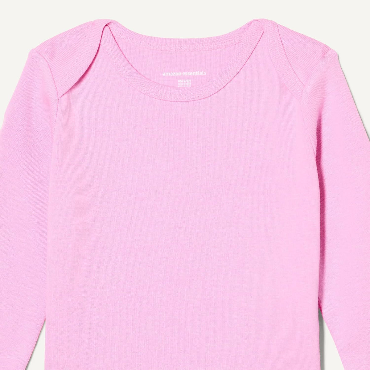 Unisex Babies' Long-Sleeve Cotton Bodysuits, Pack of 6