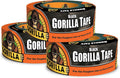 Black Duct Tape, 1.88" x 12 yd, Black, (Pack of 3)