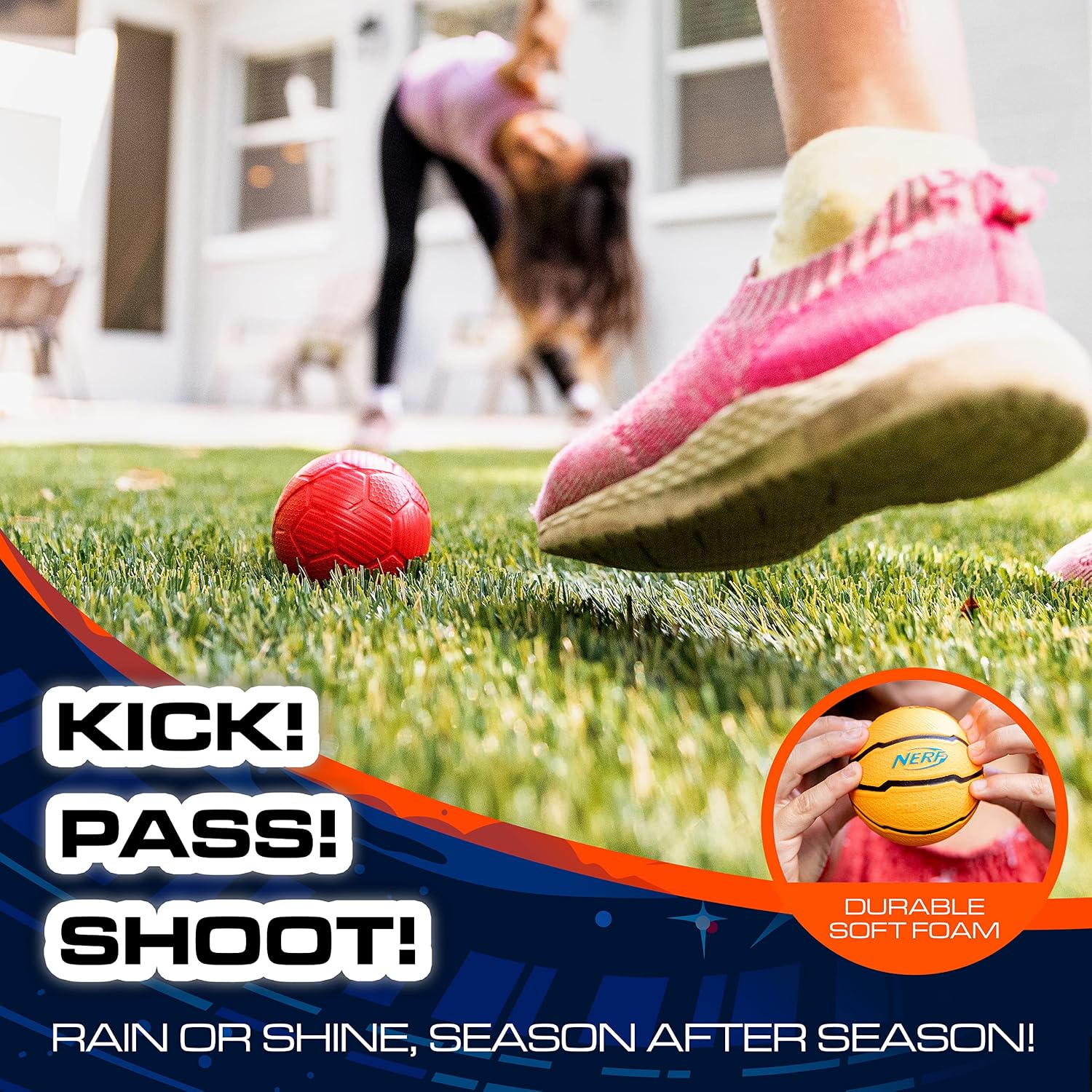 Micro Foam Sports Ball Set - Kids Foam Micro Football, Soccer Ball + Basketball Set Soft Stress Relief Mini Foam