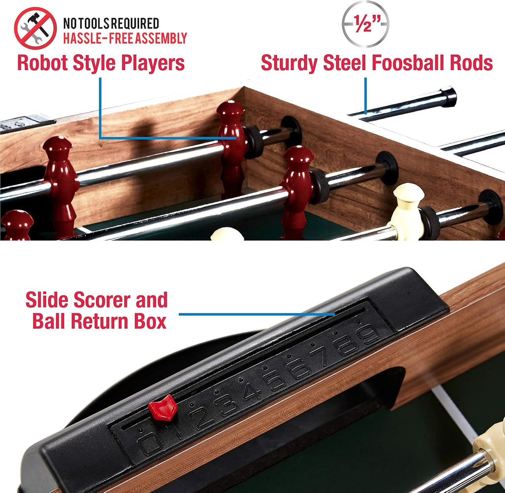 48 Inch 5-In-1 Combo Game Table, Multi