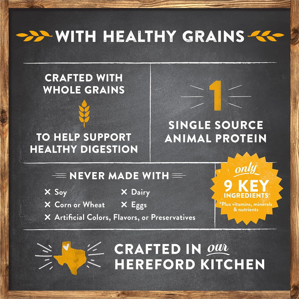 Limited Ingredient Diet Grain Free Dry Dog Food, Premium and Healthy Kibble, Salmon and Sweet Potato - 4.0 lb. Bag