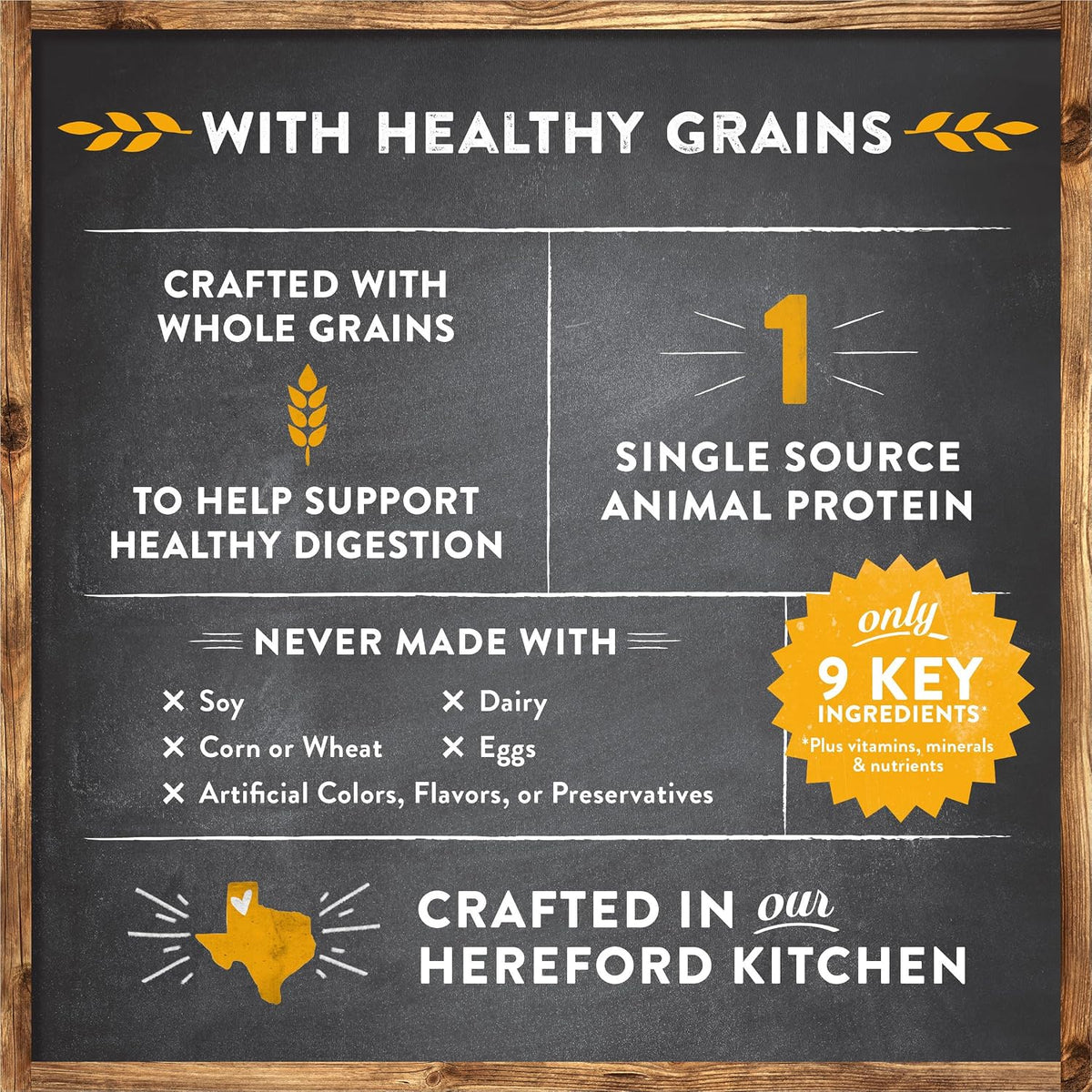Limited Ingredient Diet Grain Free Dry Dog Food, Premium and Healthy Kibble, Salmon and Sweet Potato - 4.0 lb. Bag