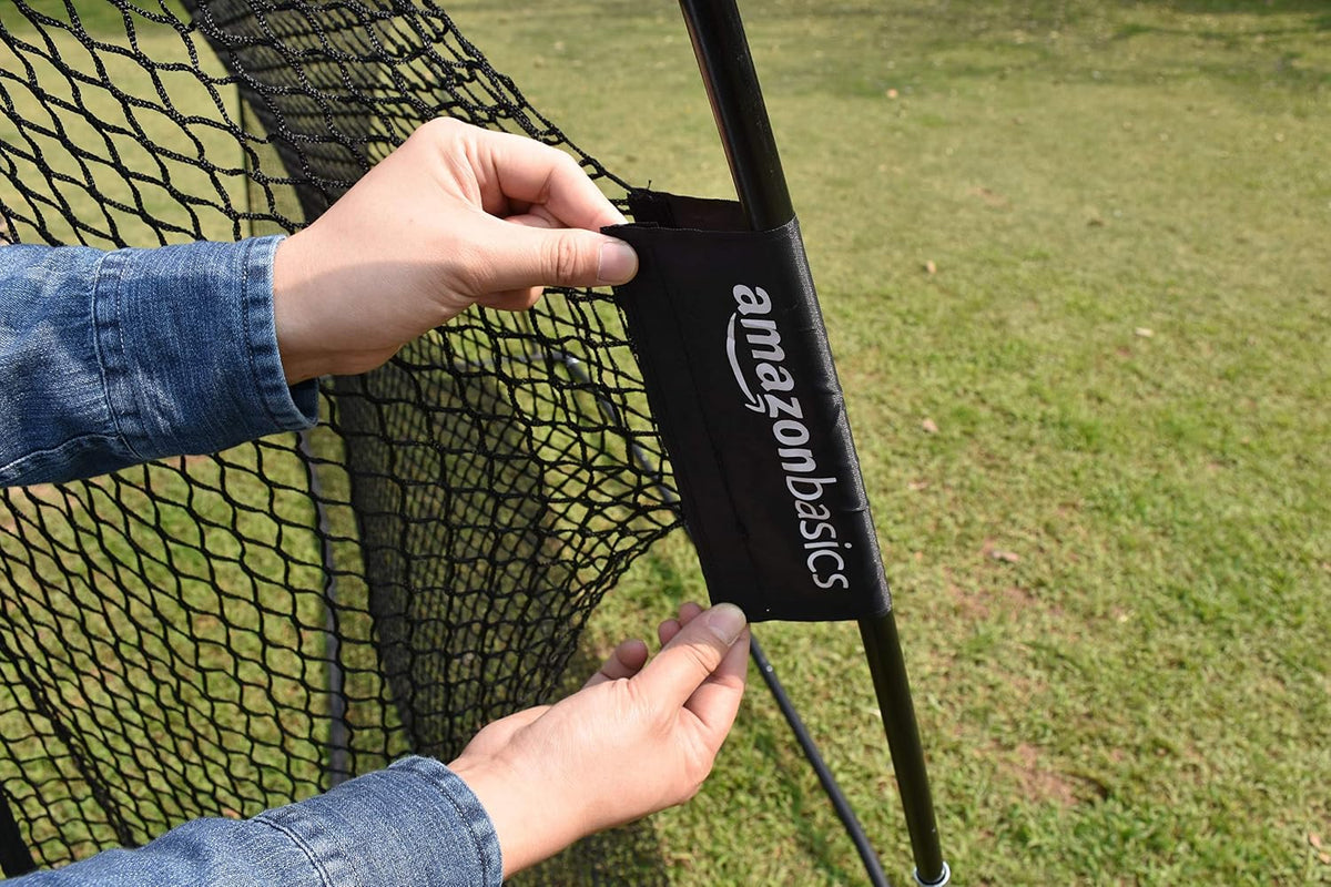 Portable Golf Net, Practice Hitting Net for Indoor/Outdoor, Quick Setup, Black